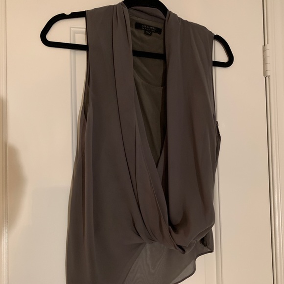 All Saints Muve zip tank - Picture 2 of 2